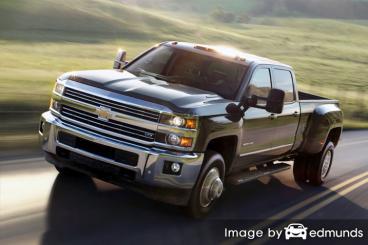 Insurance rates Chevy Silverado 3500HD in Orlando