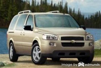Insurance quote for Chevy Uplander in Orlando