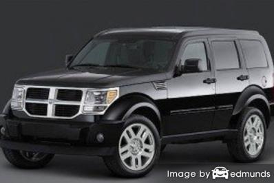 Insurance rates Dodge Nitro in Orlando