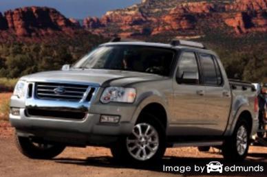 Insurance rates Ford Explorer Sport Trac in Orlando