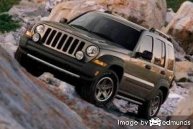 Insurance rates Jeep Liberty in Orlando