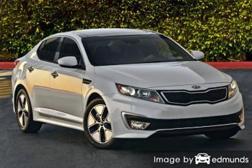 Insurance rates Kia Optima Hybrid in Orlando