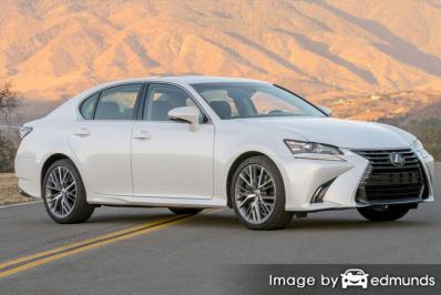 Insurance rates Lexus GS 350 in Orlando