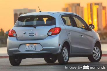 Insurance rates Mitsubishi Mirage in Orlando