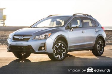 Insurance rates Subaru Crosstrek in Orlando