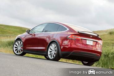 Insurance rates Tesla Model X in Orlando