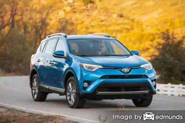 Insurance rates Toyota Rav4 Hybrid in Orlando