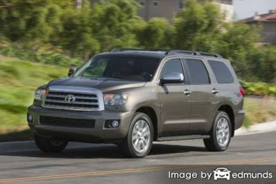 Insurance rates Toyota Sequoia in Orlando